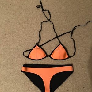 Triangl Orange Bikini